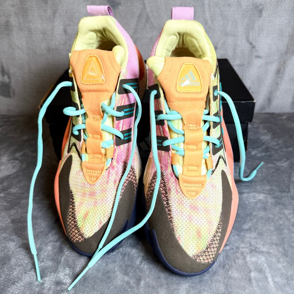 Adidas Pharrell Williams Humanrace Hu Multicolor Basketball Sneakers size 11